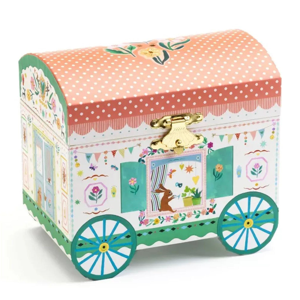 Caja de música joyero Caravana encantadora - Djeco