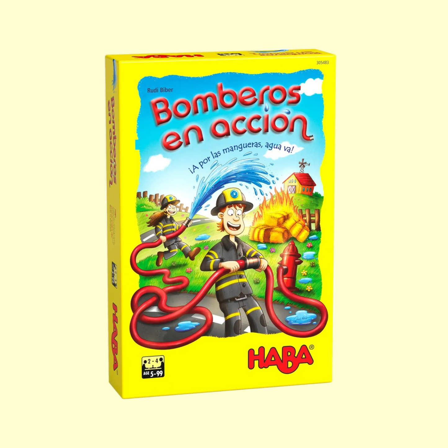 Haba Bomberos en acción