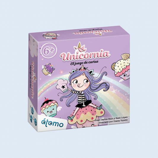 Átomo Unicornia Juego de cartas