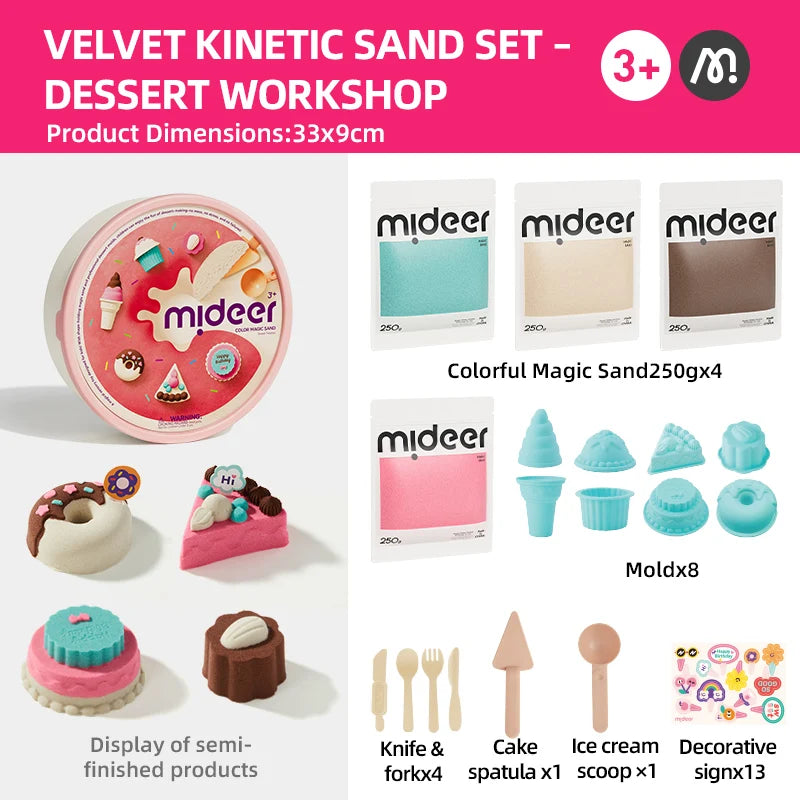 Set arena mágica Dulces - Mideer