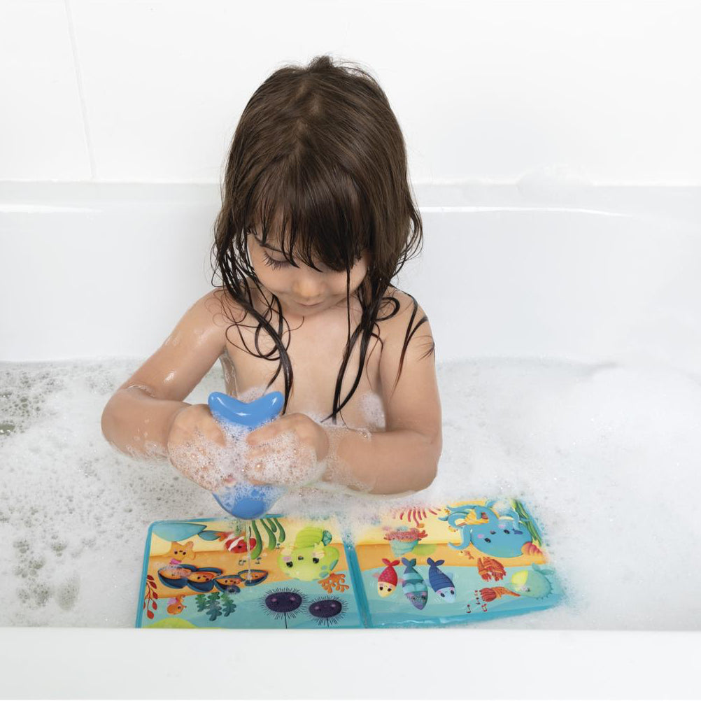 Janod Libro mágico baño Fiesta bajo el mar