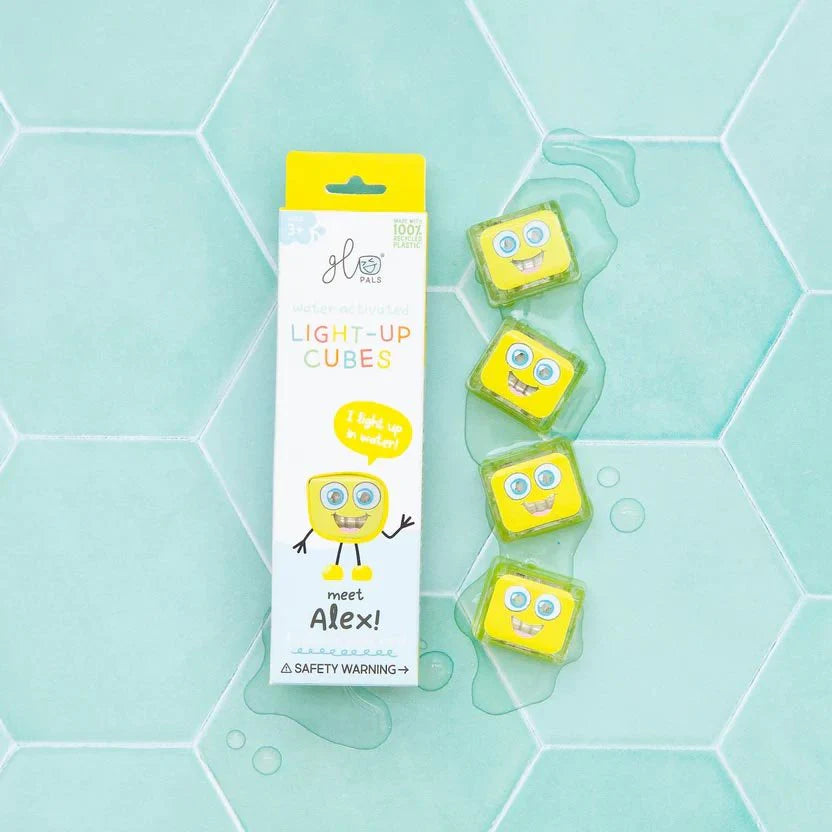 Glopals Cubos de luz Amarillo Alex