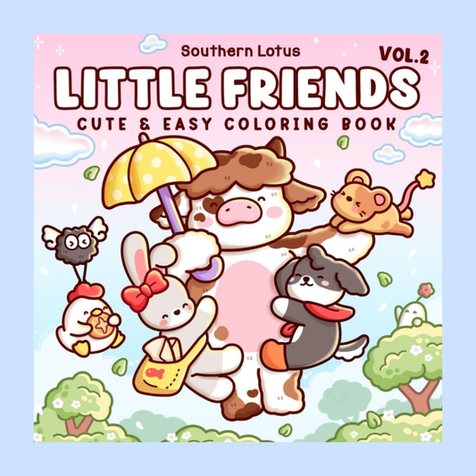 Libro para colorear Little Friends 2