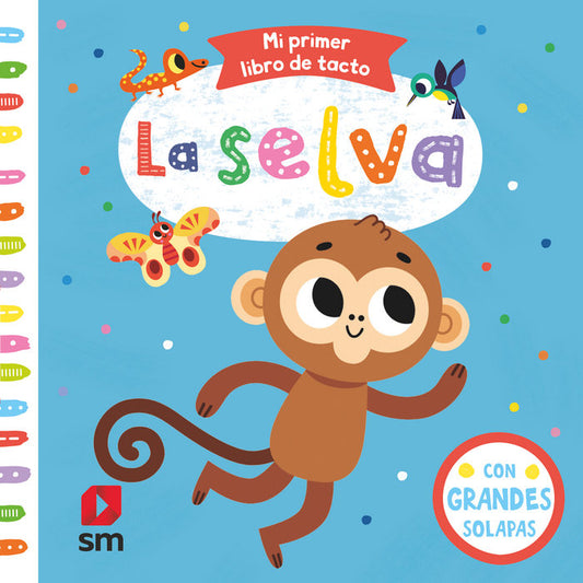Mi primer libro de tacto La selva