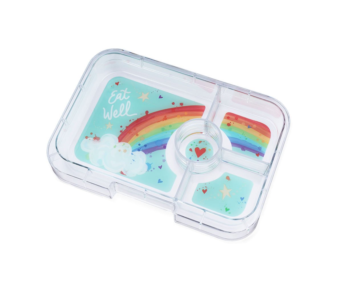 Yumbox Panino Rainbow Tray Rosa
