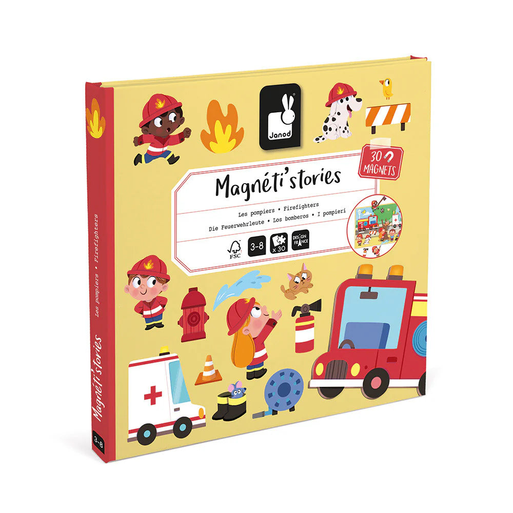 Janod Magneti Stories Los bomberos