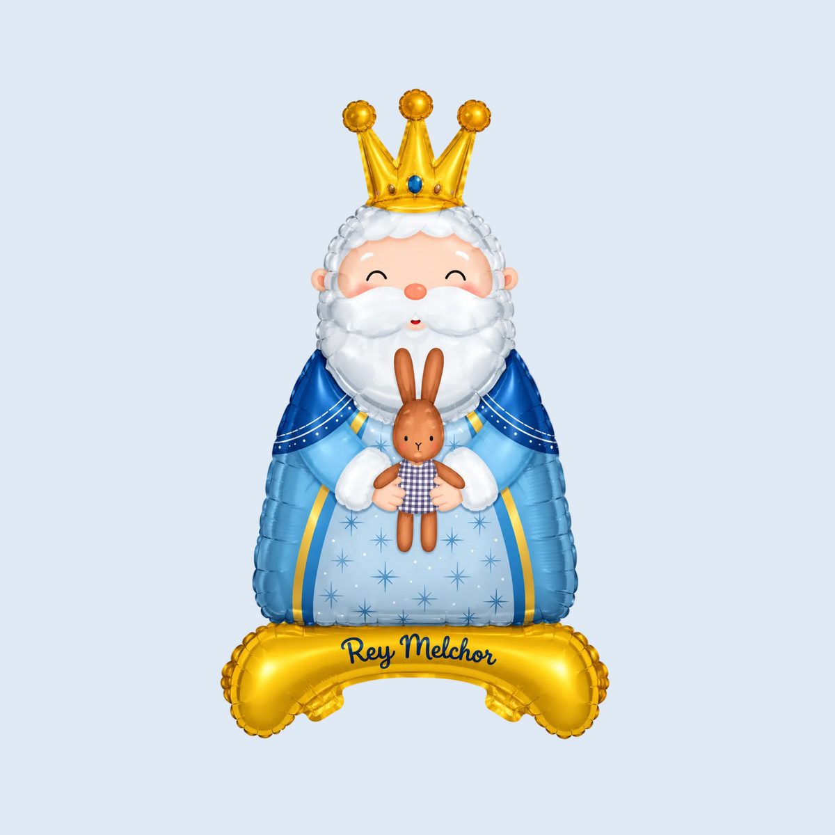 Globo XL con base Rey Melchor - Navidad