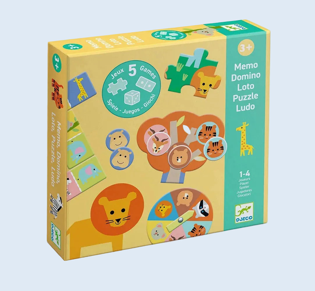 Djeco Pack juegos Animales Salvajes