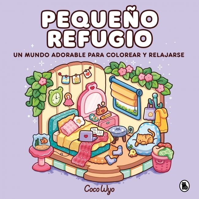 Coco Wyo Pequeño refugio Libro para colorear