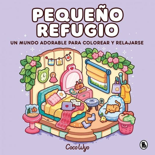 Coco Wyo Pequeño refugio Libro para colorear