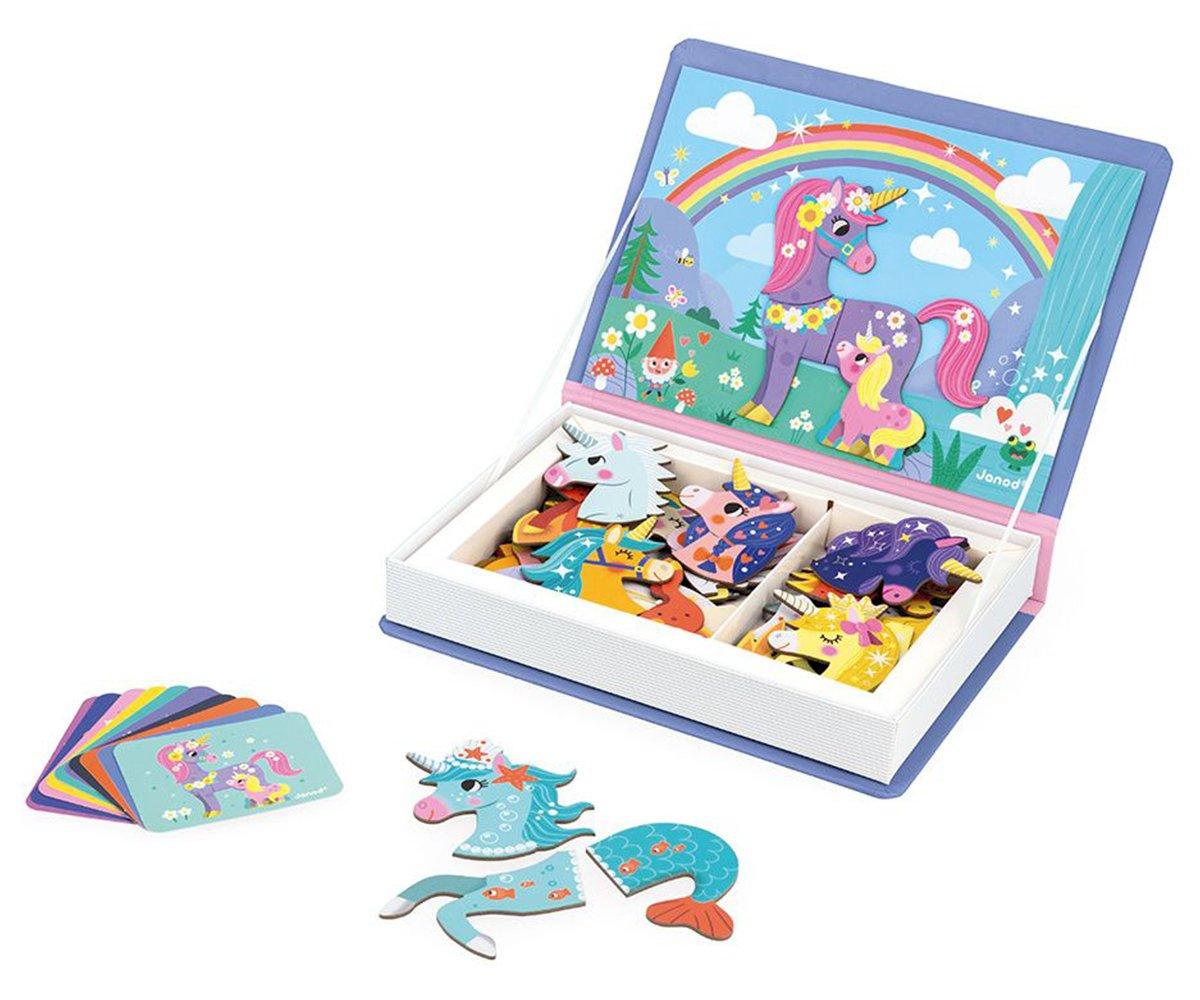 Janod Magneti Book Unicornios