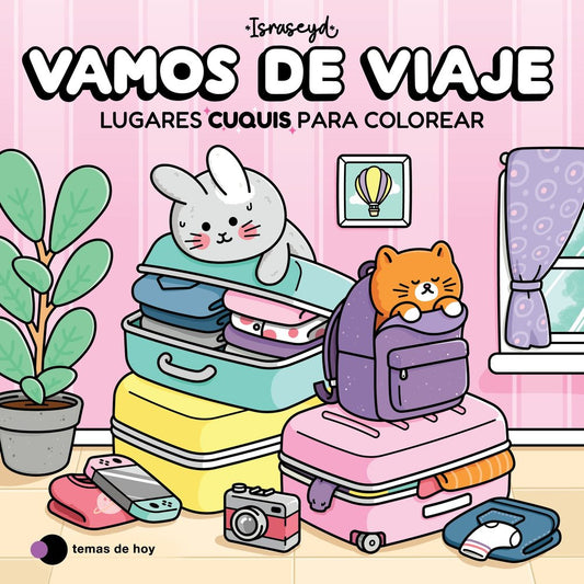Vamos de viaje Libro para colorear