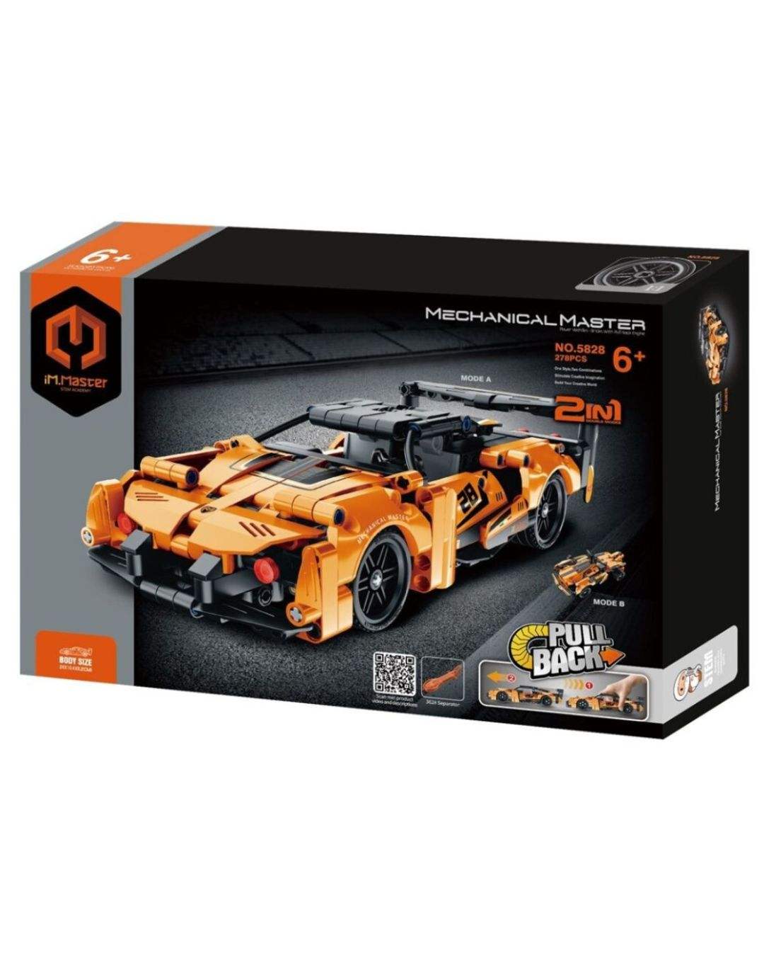 iMMaster Super Car y Montain Car (277 piezas)