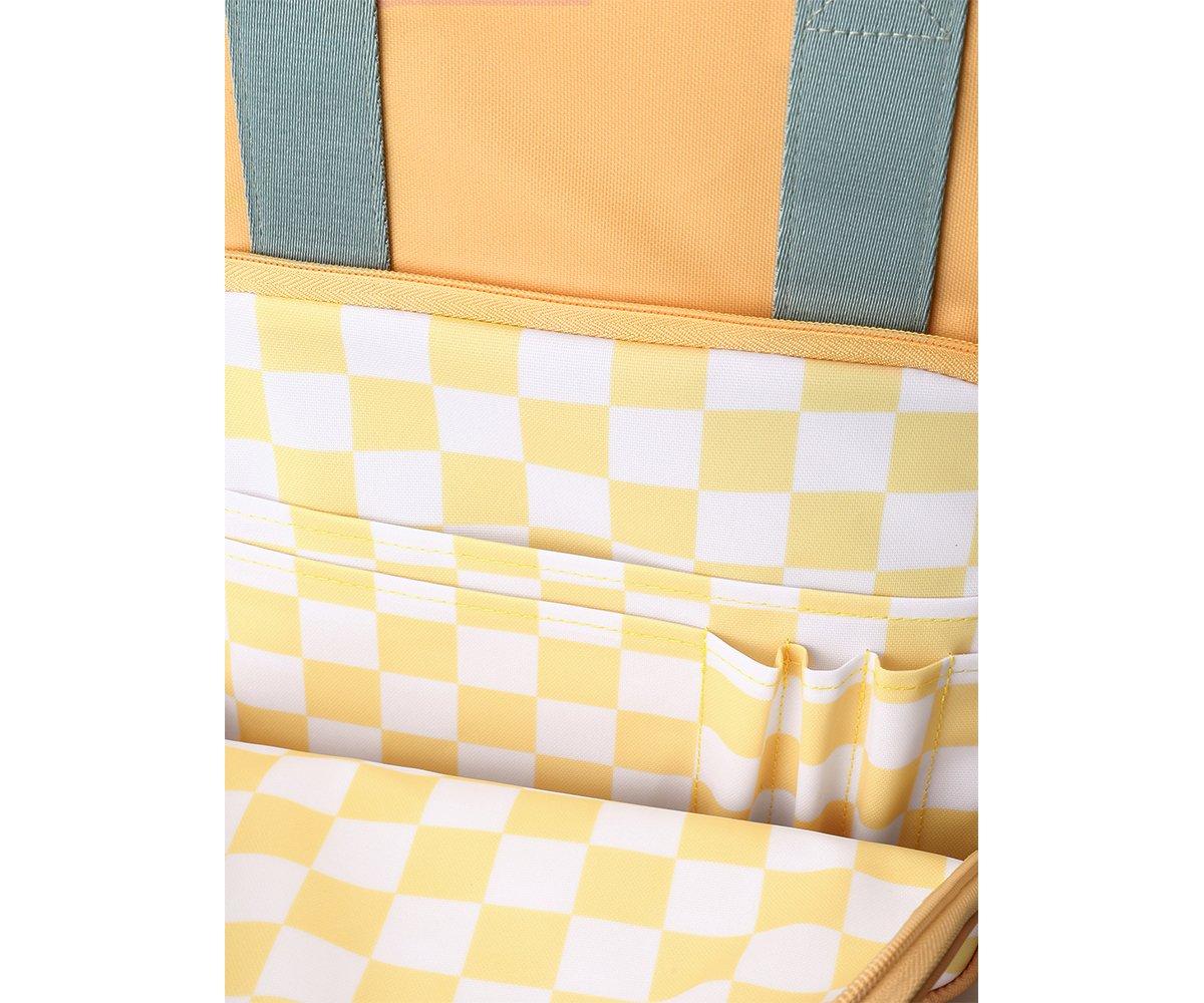 Tutete Mochila Scout Stripes Yellow Chess