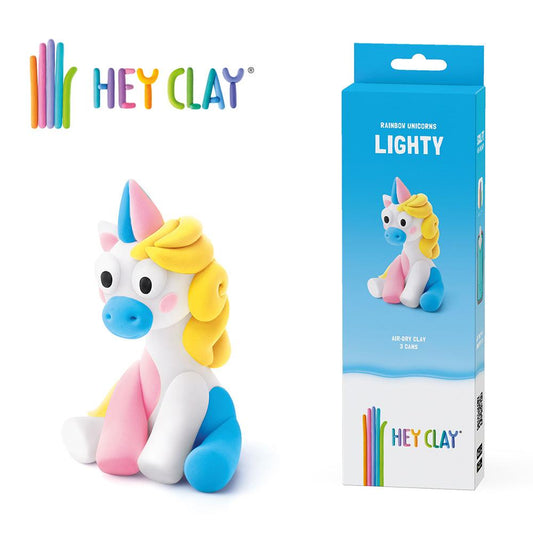 Hey Clay Pasta de moldear Unicornio Lighty