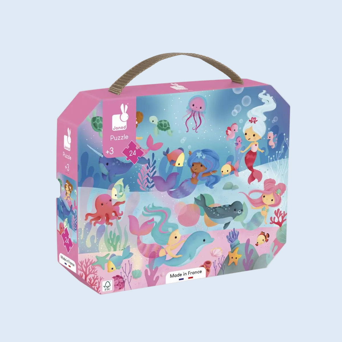 Janod Puzzle Sirenas 24 piezas