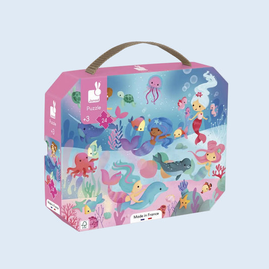 Janod Puzzle 24 piezas Sirenas