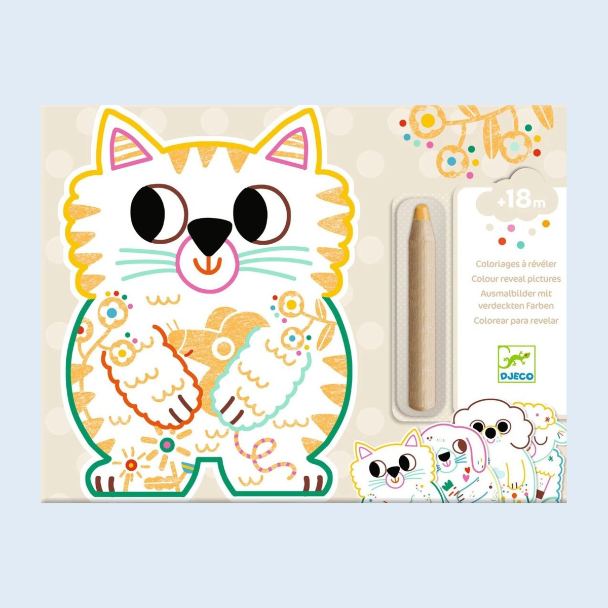 Djeco Colorear Animales domésticos