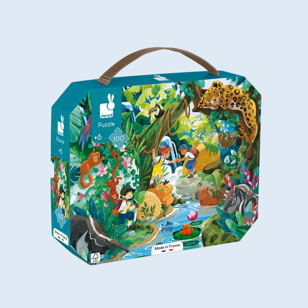 Janod Puzzle Aventura Inca 100 piezas