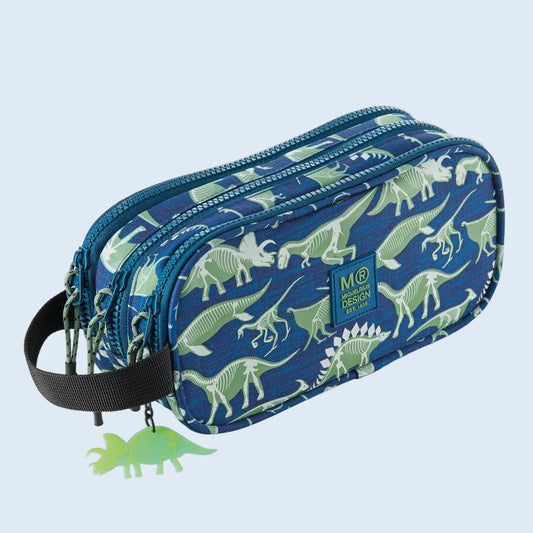 MiquelRius Estuche portatodo triple Dino fósil