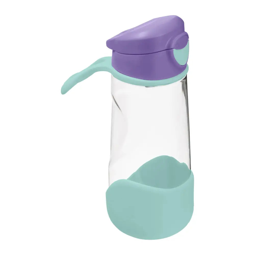 B.box Botella tritán con boquilla 600 ml Lilac Pop