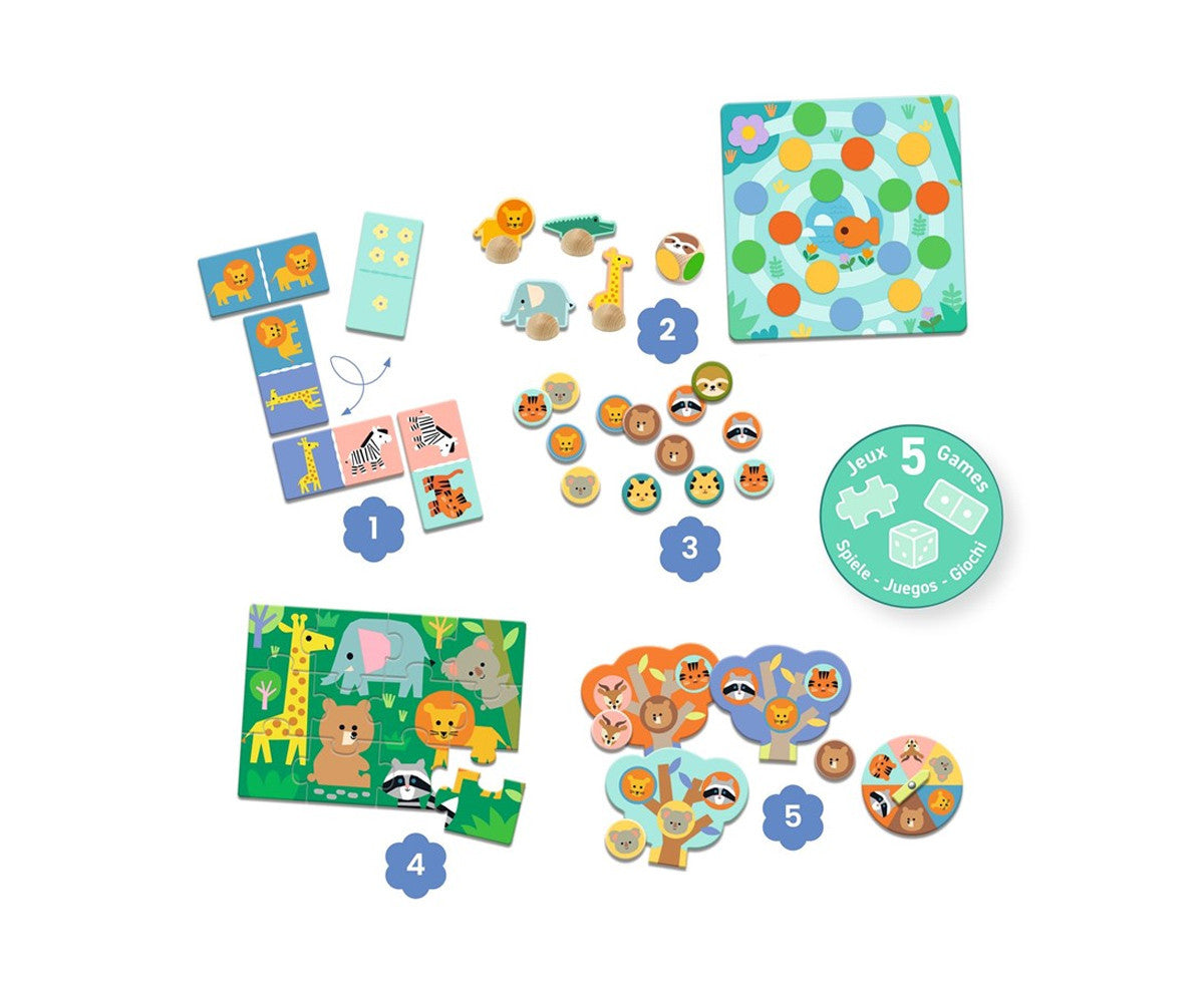 Djeco Pack juegos Animales Salvajes