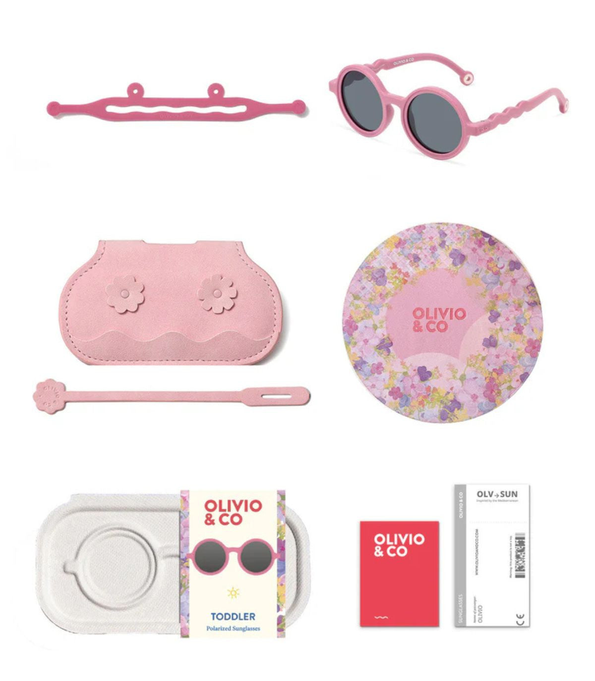 Olivio & Co Gafas de sol 18-36 meses Rock Rose