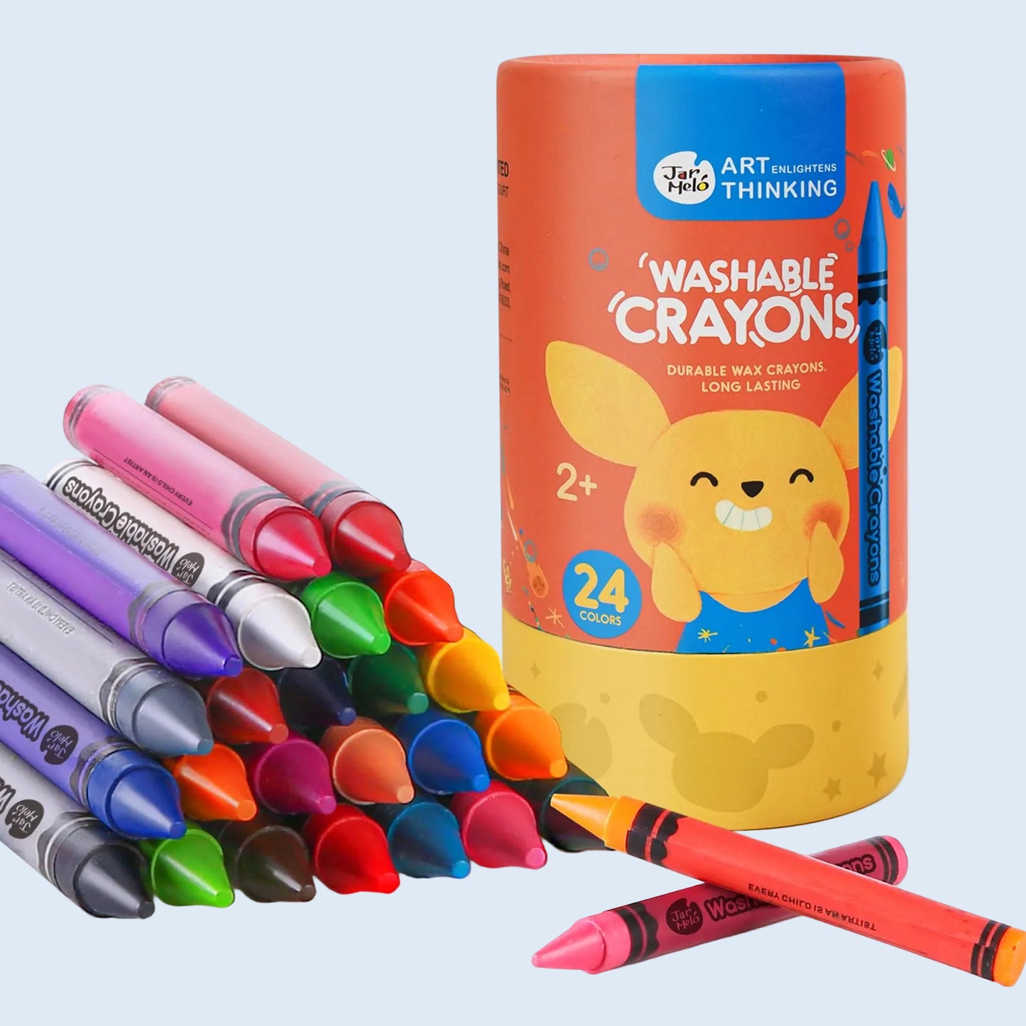 Jar Melo Ceras lavables 16 o 24 colores