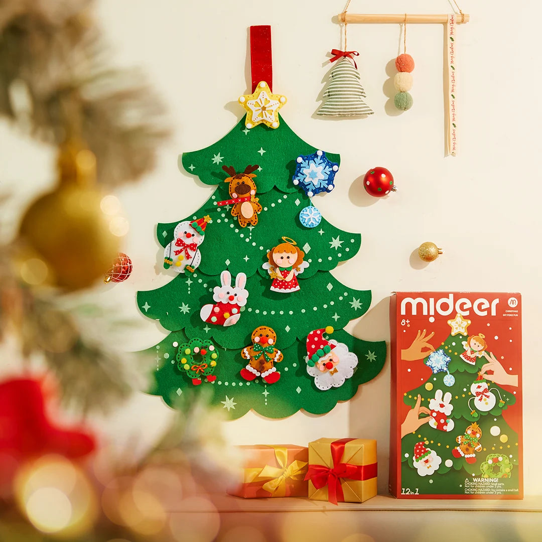 DIY Árbol y adornos navideños - Mideer
