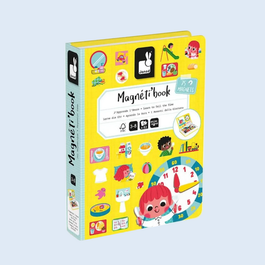 Janod Magneti Book Aprende la hora
