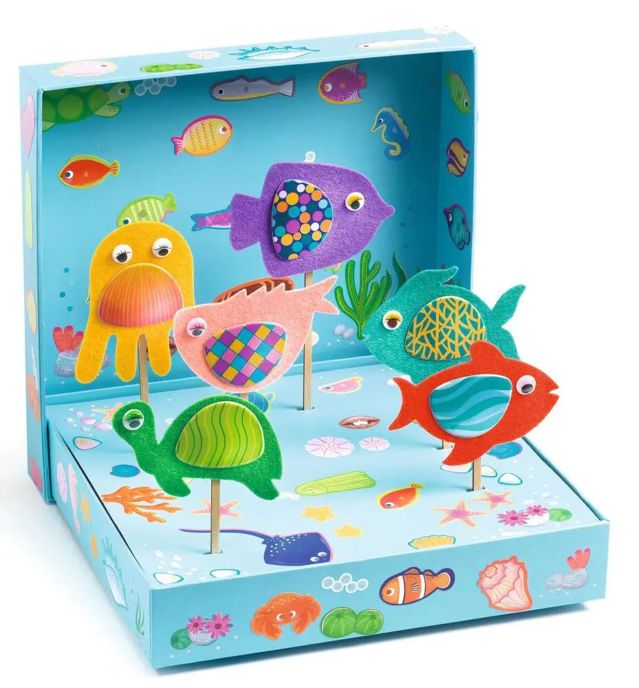 Djeco Collage Acuario feliz
