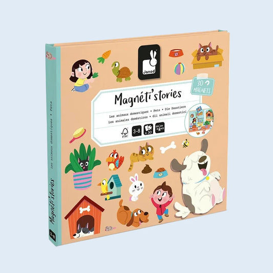 Janod Magneti Stories Mascotas domésticas