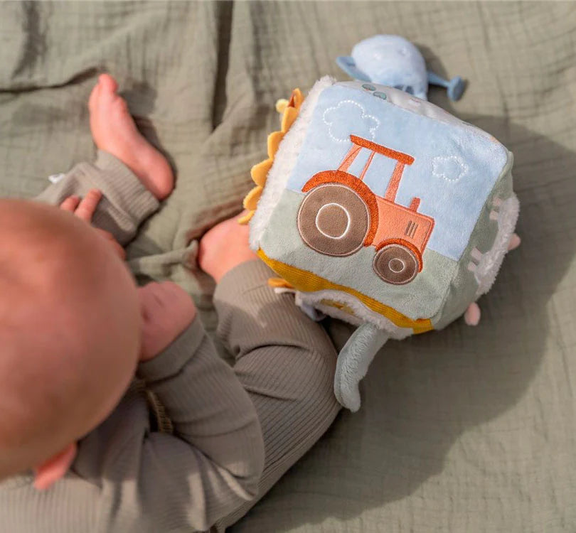 Little Dutch Cubo blandito de actividades Pequeña granja