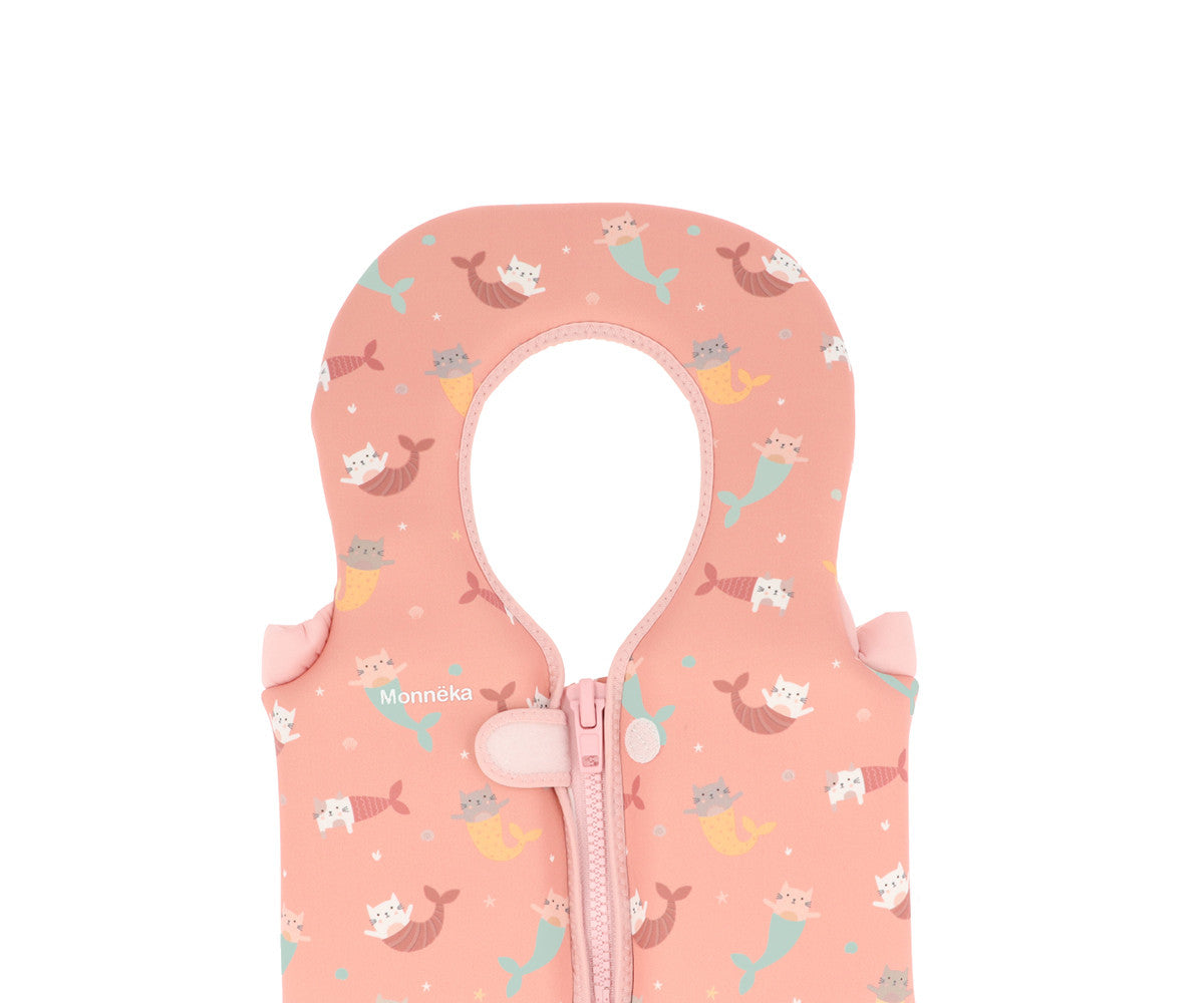 Tutete Chaleco flotador aprendizaje Mermaid Cats Talla 1-2 años