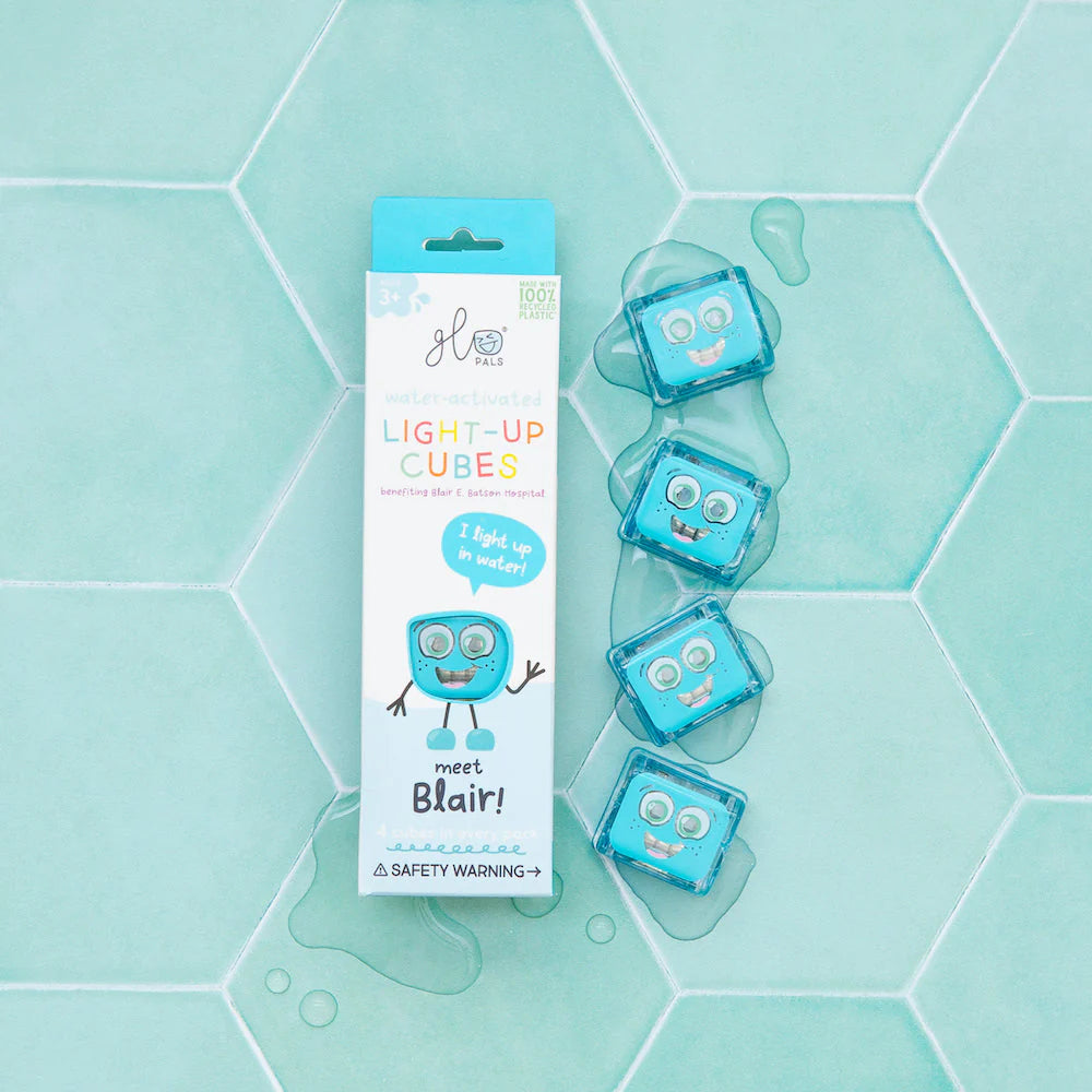 Glopals Cubos de luz Azul Blair