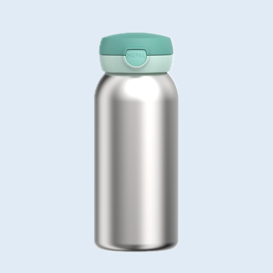 Mepal Botella acero con tapón abatible 600 ml Verde