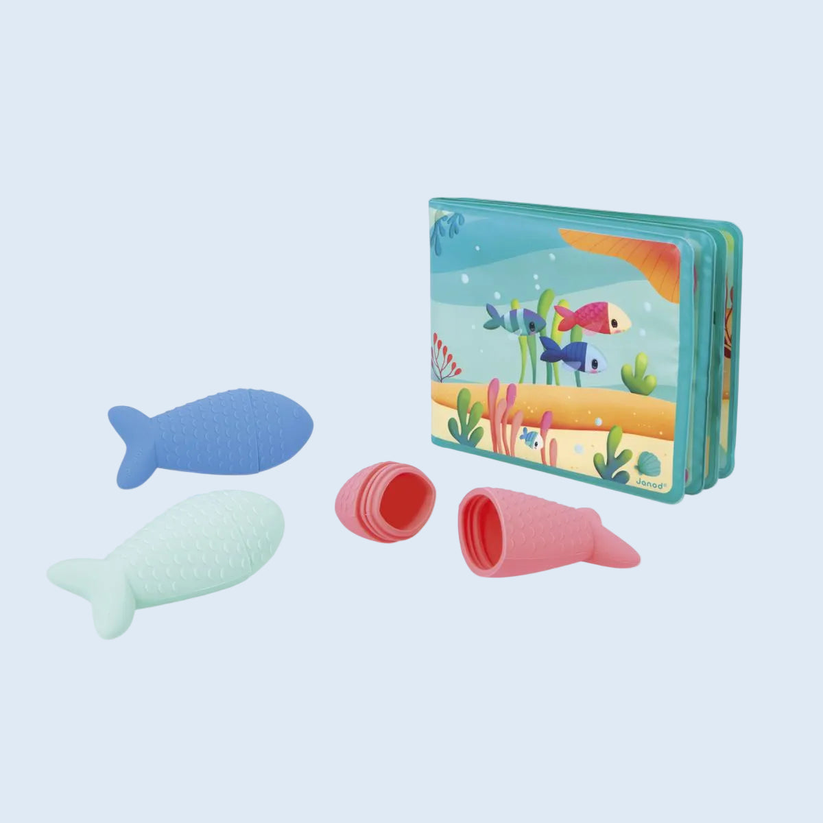 Janod Libro mágico baño Fiesta bajo el mar