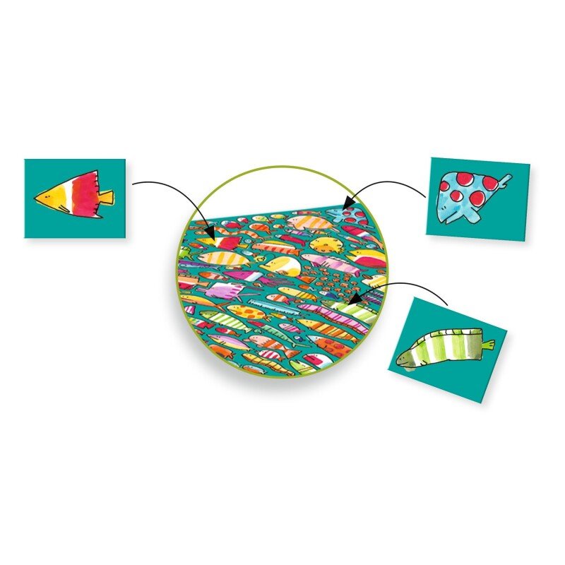 Djeco Crazy! Observation Fishy-fish