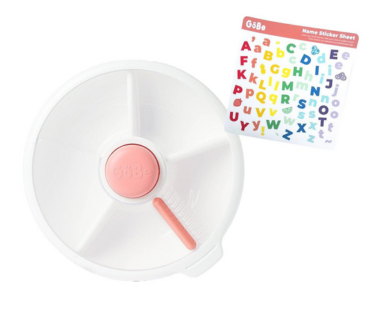 Gobe Caja almuerzo Spinner Grande Coral Rosa