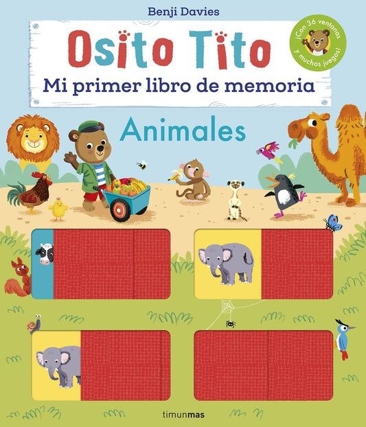 Osito Tito Mi primer libro de memoria Animales