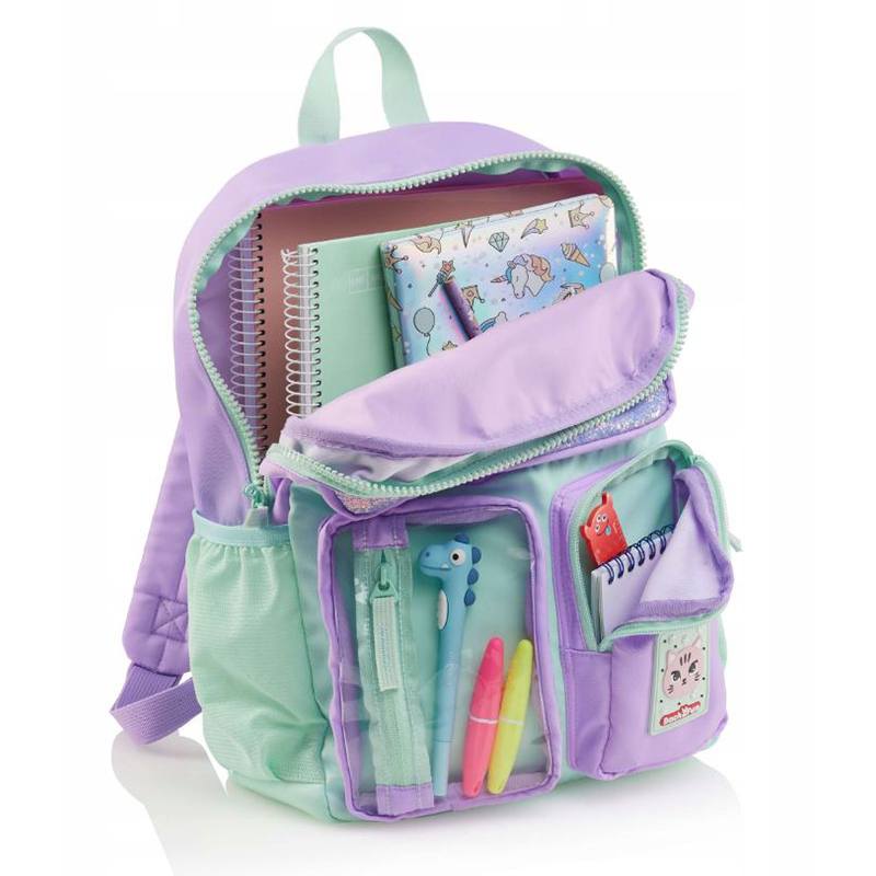 Back2fun Mochila Violeta y Menta