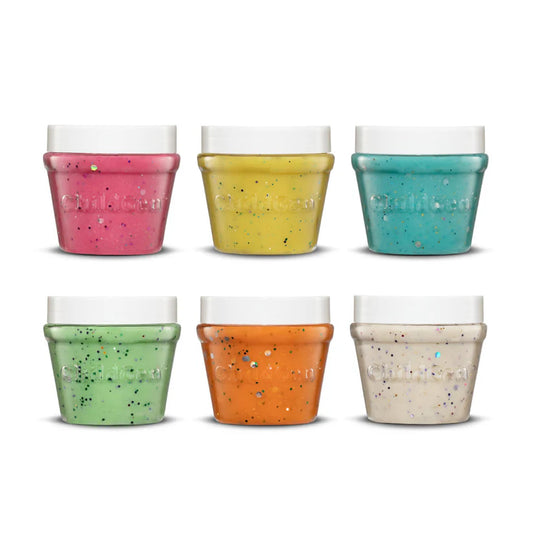 ChildGen Set Plastilina 6 colores con Glitter