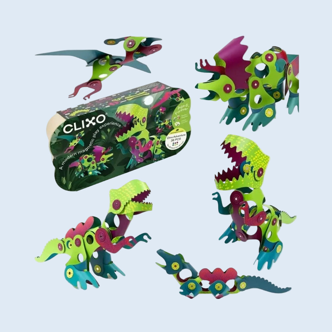 Clixo Dino Adventure Pack