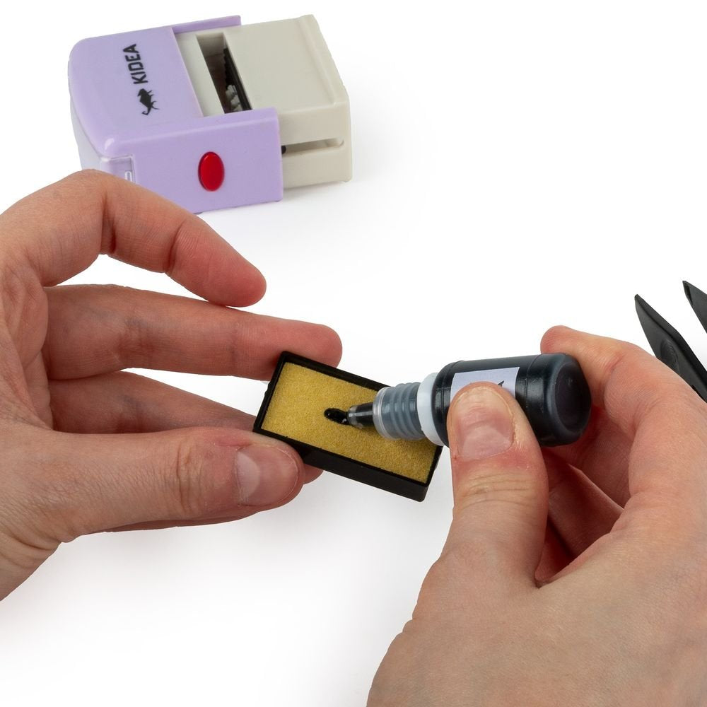 Kidea Sello para tela personalizable autotintando