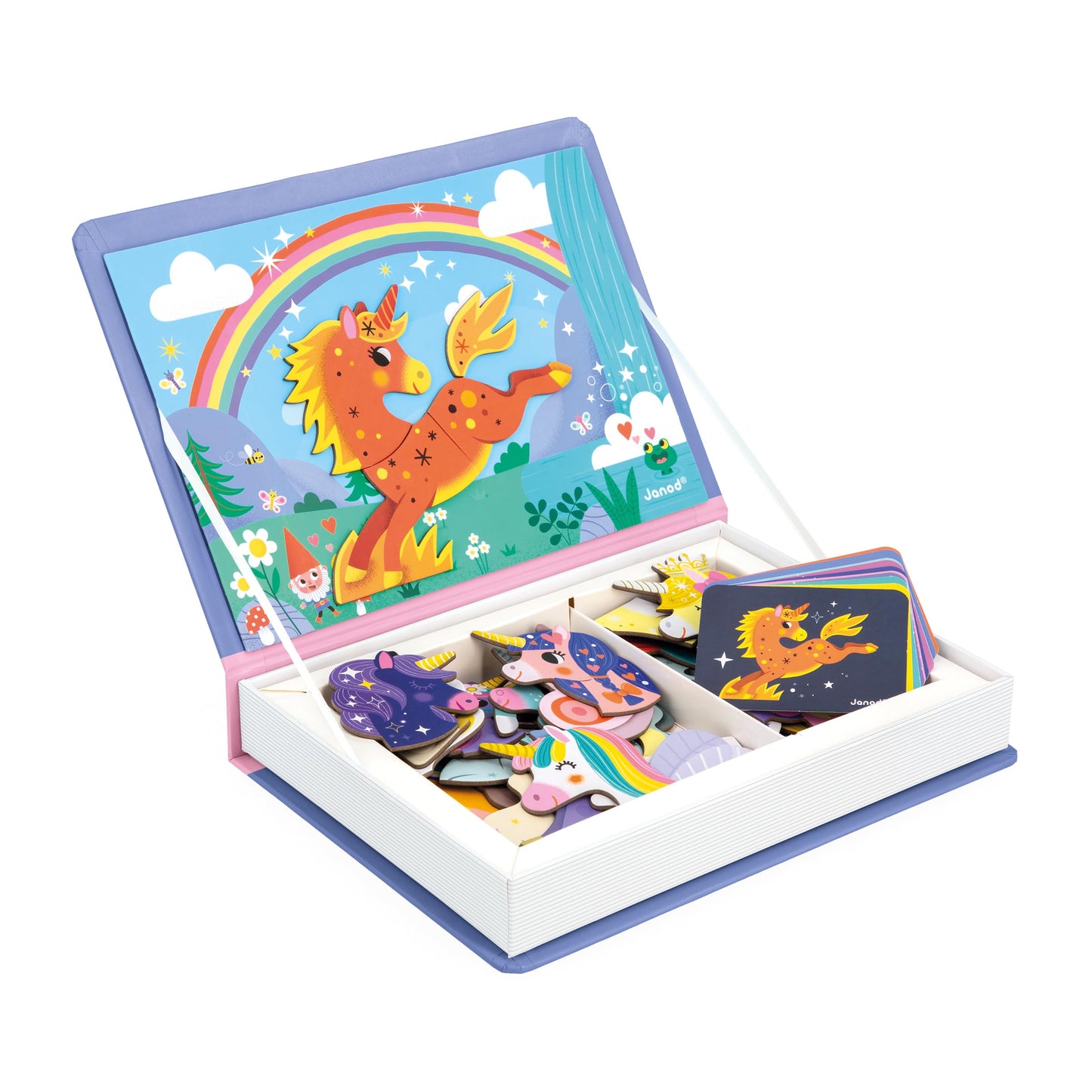 Janod Magneti Book Unicornios