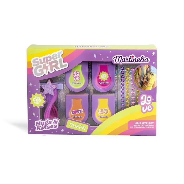 Set tizas pelo Súper girl