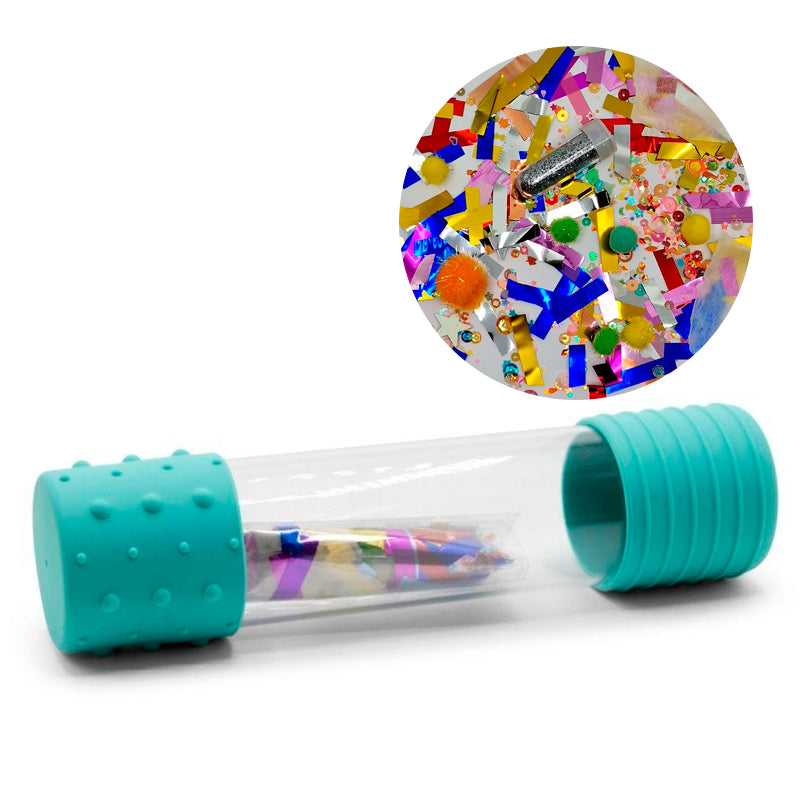 Jellystone Botella sensorial flotante Mint