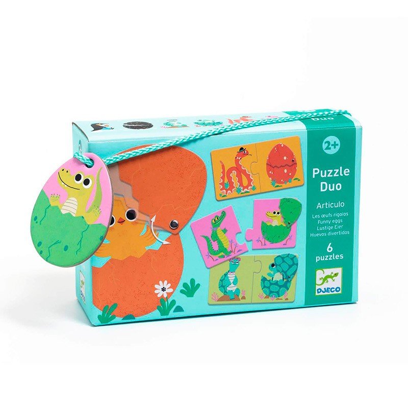 Djeco Puzzle Huevos divertidos