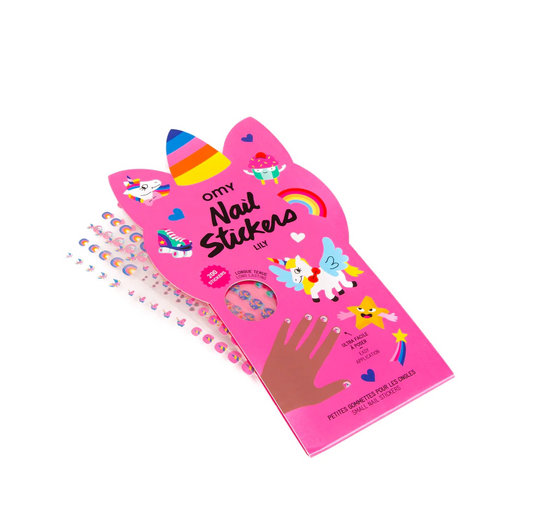 Omy Nail Stickers Unicornio