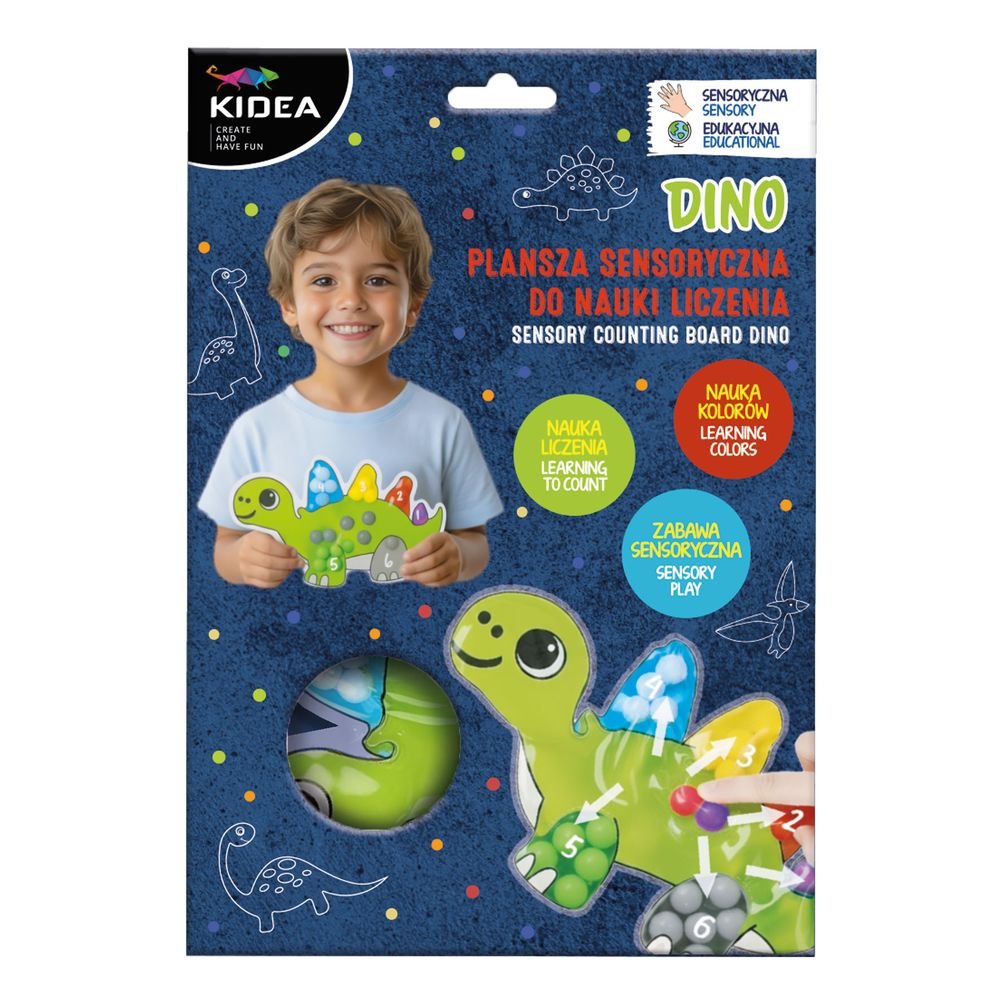 Kidea Figura sensorial Números y colores